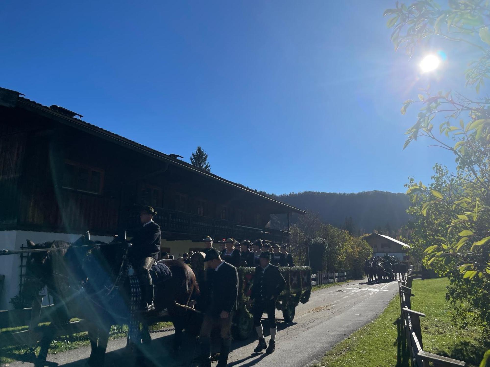 Gaestehaus Zum Thoma Kreuth Exterior foto
